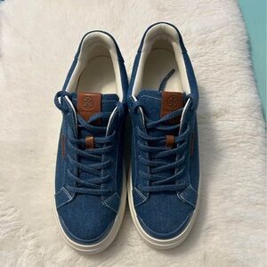 Tory Burch Denim Sneakers